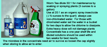 Worm Tea INstructions